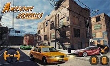 City Taxi Driving 3D Modern Taxi Game现代出租车模拟