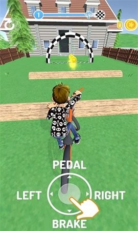骑自行车的挑战3D